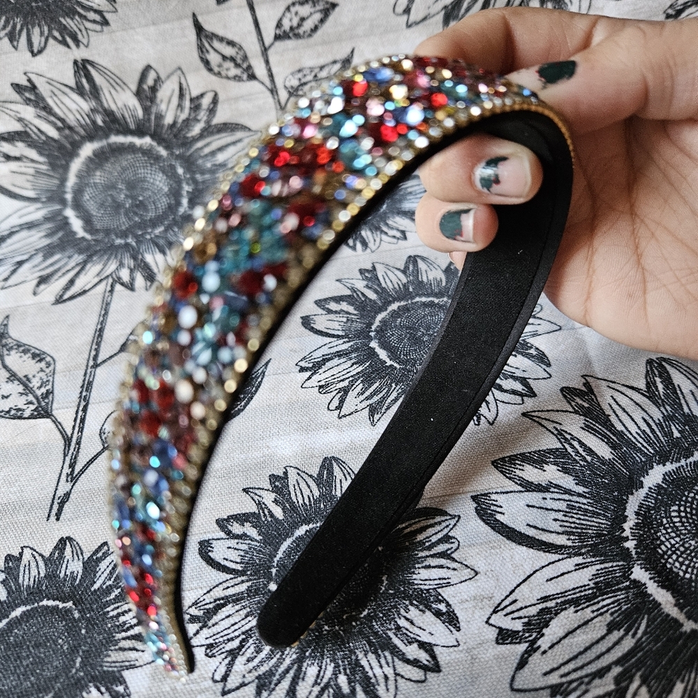 New rhinestone colorful headband - Picture 7 of 9